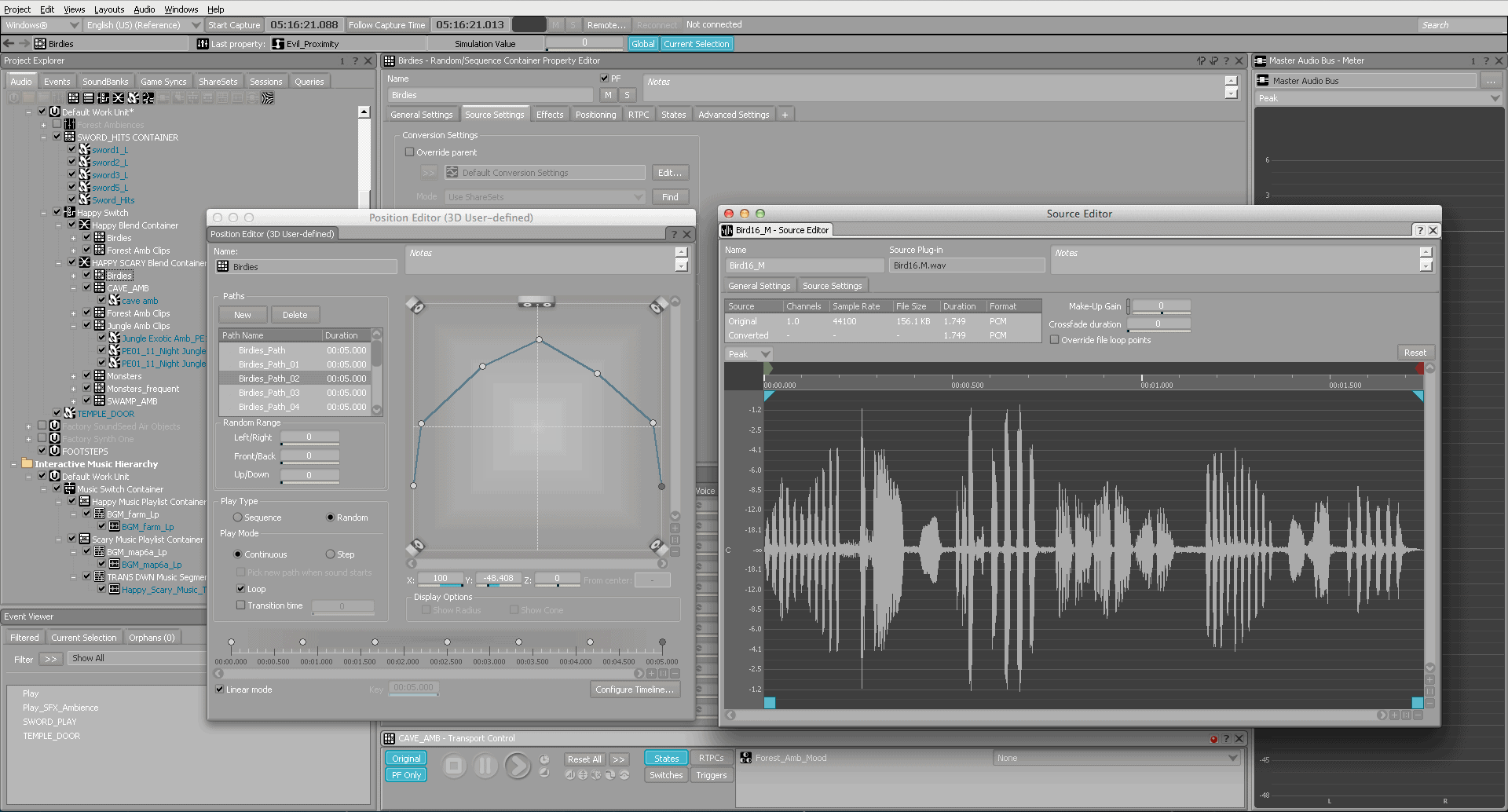 A screen shot of a music producer program.