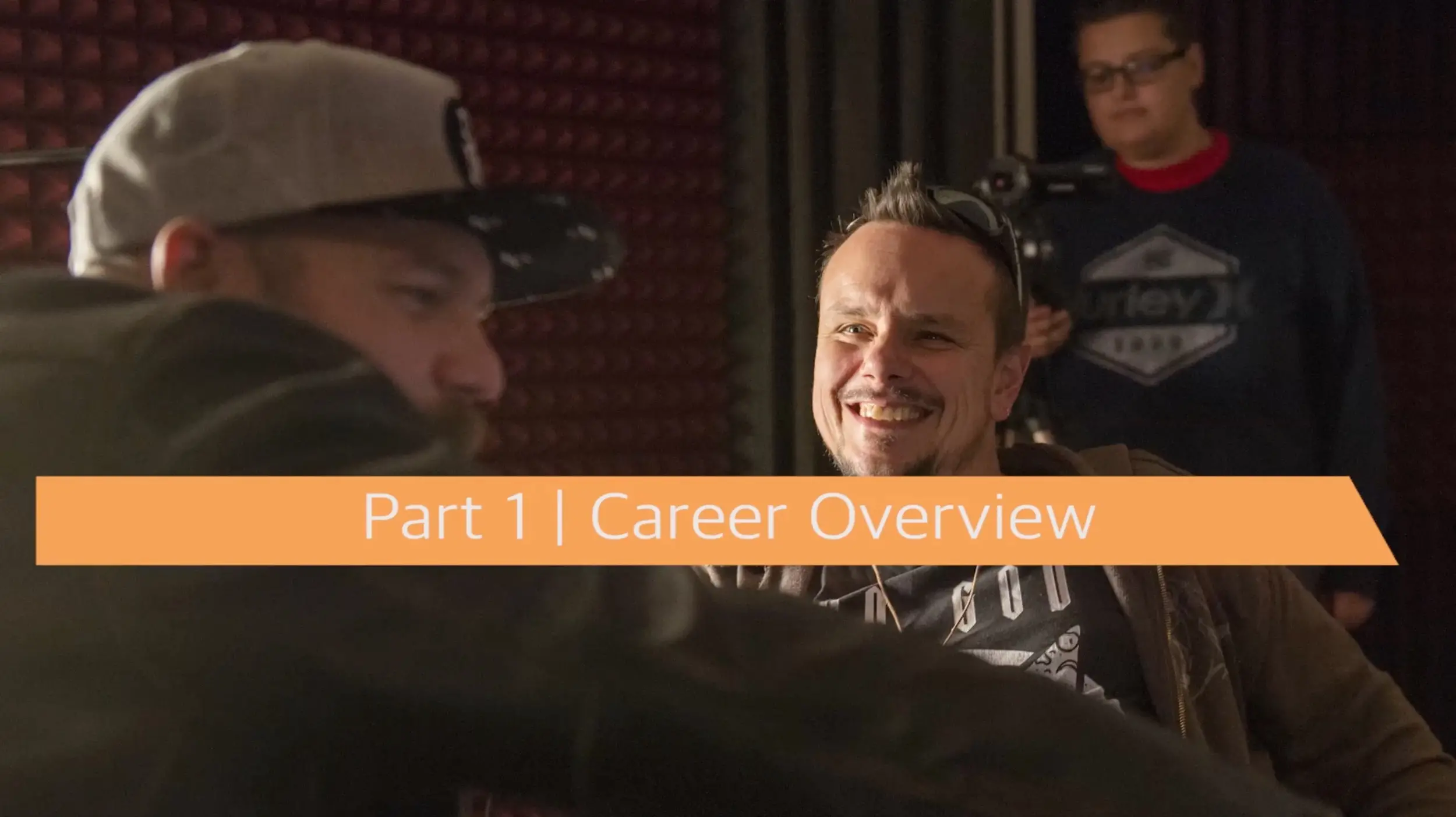 Part 1 career overview for music producer program.