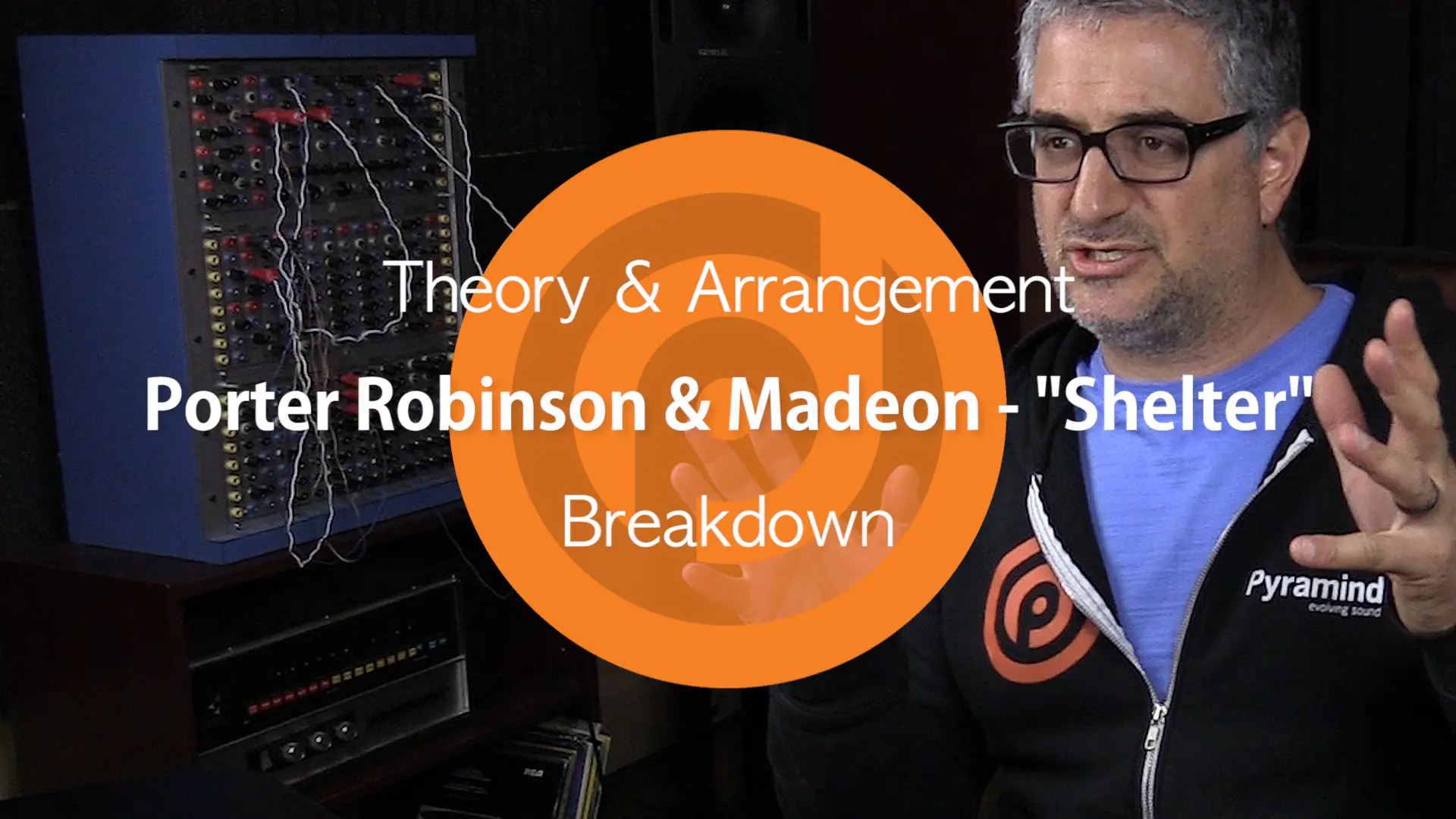 Theory & arrangement of Porter Robinson & Maddie Shelter breakdown for a music production program.