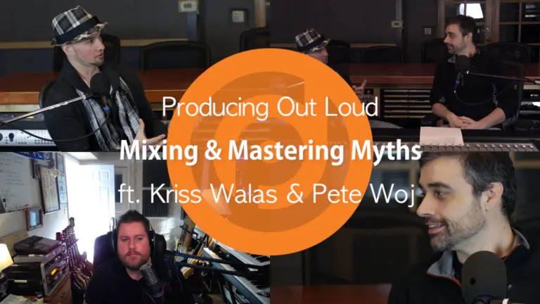 Debunking music production myths through out loud mixing & mastering.