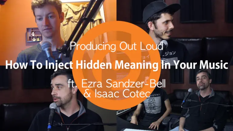 Producing out loud the hidden meaning in your music through beatmaking and mixing.