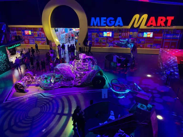 Interactive Entertainment Area 15 Lobby Omega Mart