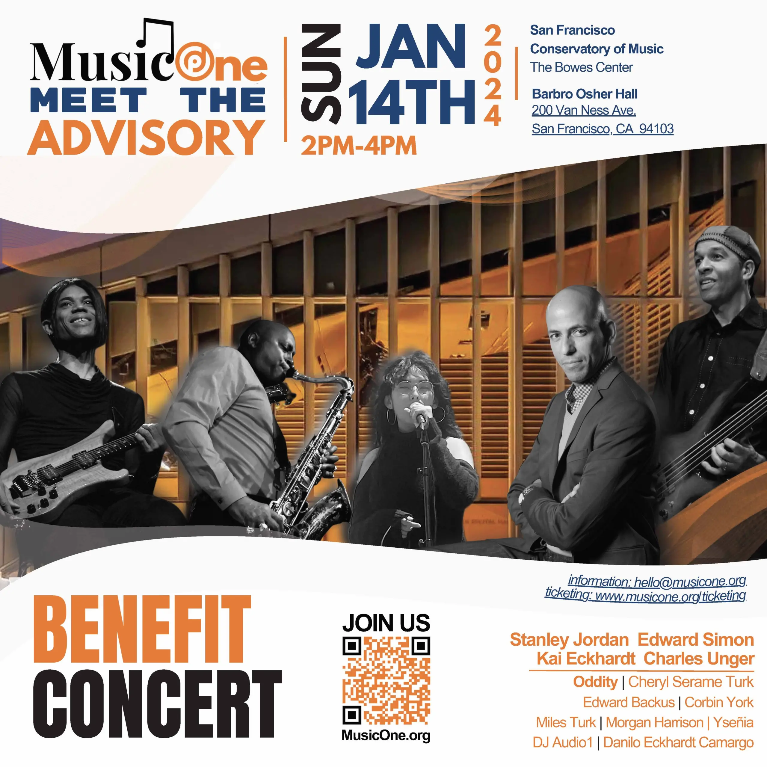 Music One Benefit Concert